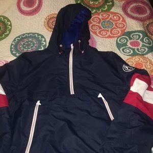NWT Perry Ellis Pullover Hooded Jacket